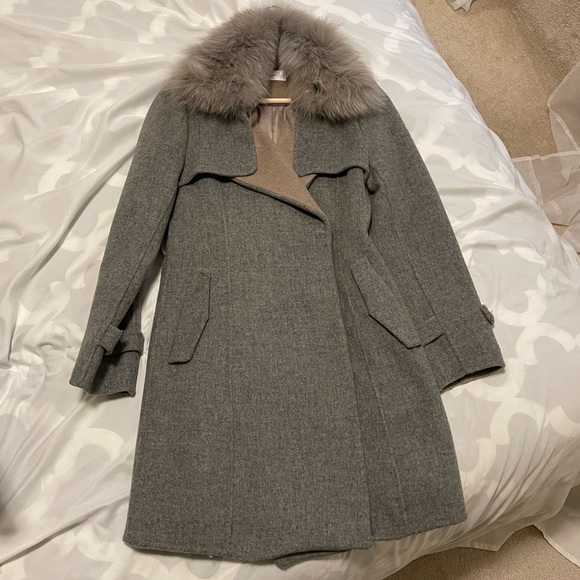 ROEM handmade TRENCH COAT, S, Grey - Picture 12 of 16